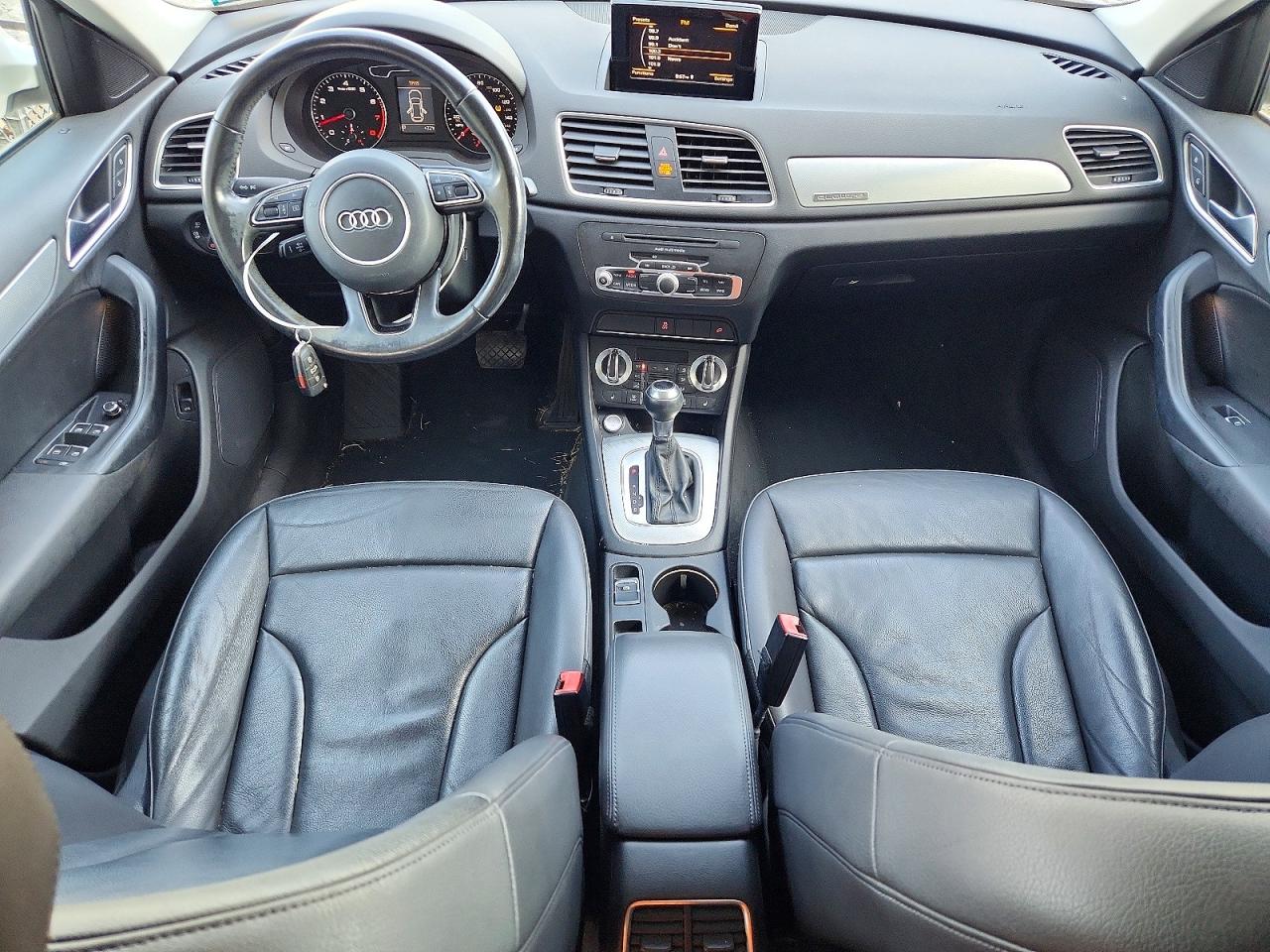 2015 Audi Q3 Premium Plus White vin: WA1EFCFS8FR001264