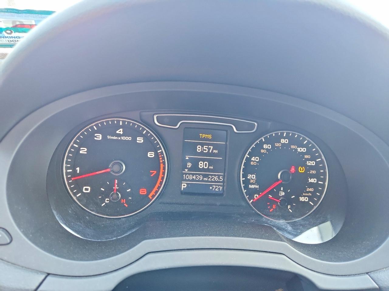 2015 Audi Q3 Premium Plus White vin: WA1EFCFS8FR001264