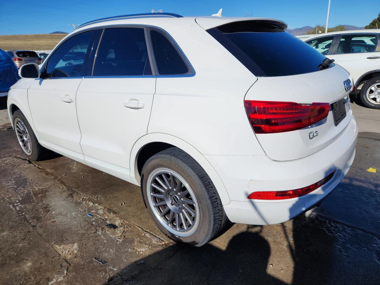 2015 Audi Q3 Premium Plus White vin: WA1EFCFS8FR013429