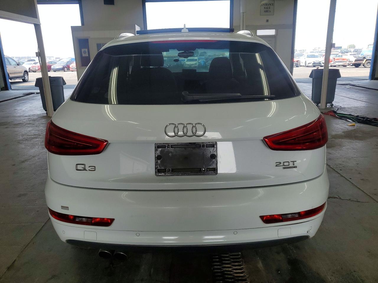 2015 Audi Q3 Premium Plus White vin: WA1EFCFS9FR005310