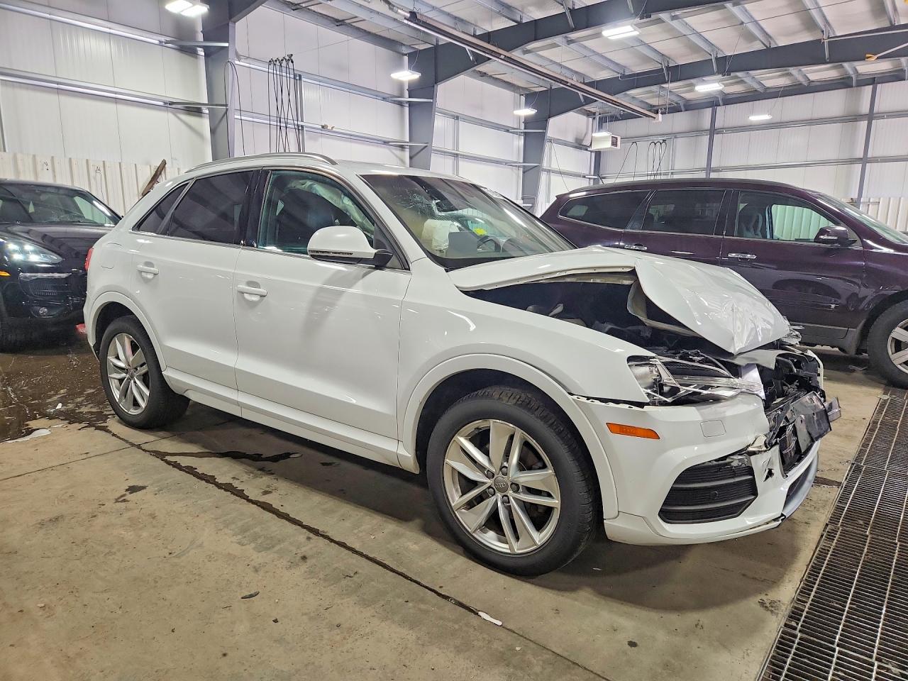 2016 Audi Q3 Premium Plus White vin: WA1EFCFSXGR014602
