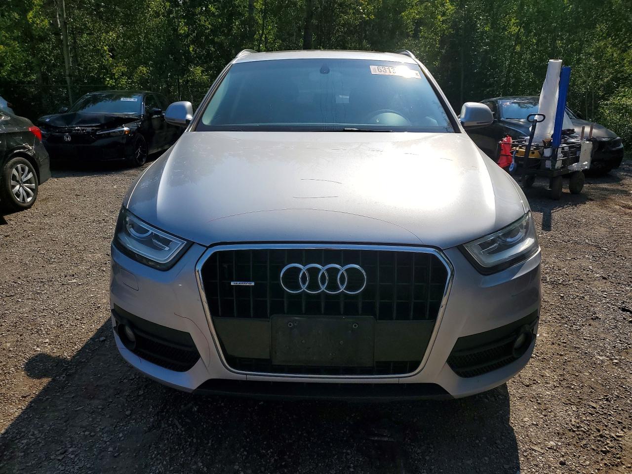 2015 Audi Q3 Premium Plus Silver vin: WA1EFEFS0FR002677