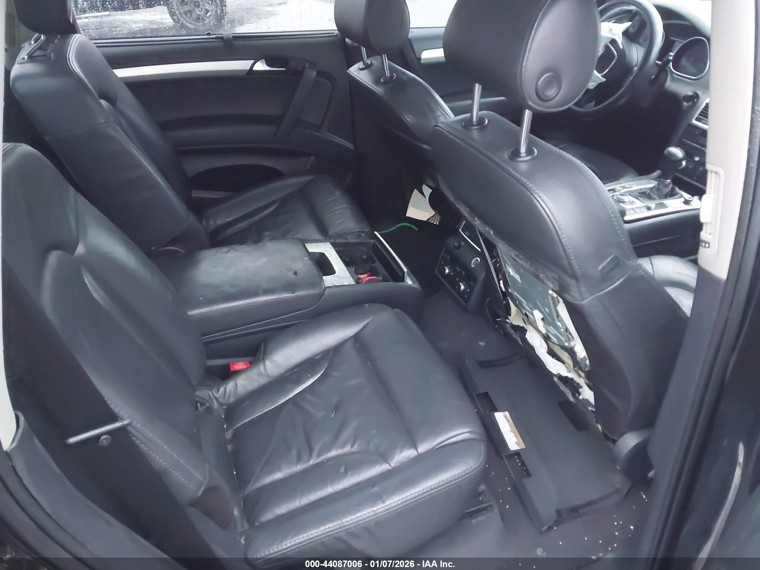 2007 Audi Q7 4.2 Premium Black vin: WA1EV74L67D066585