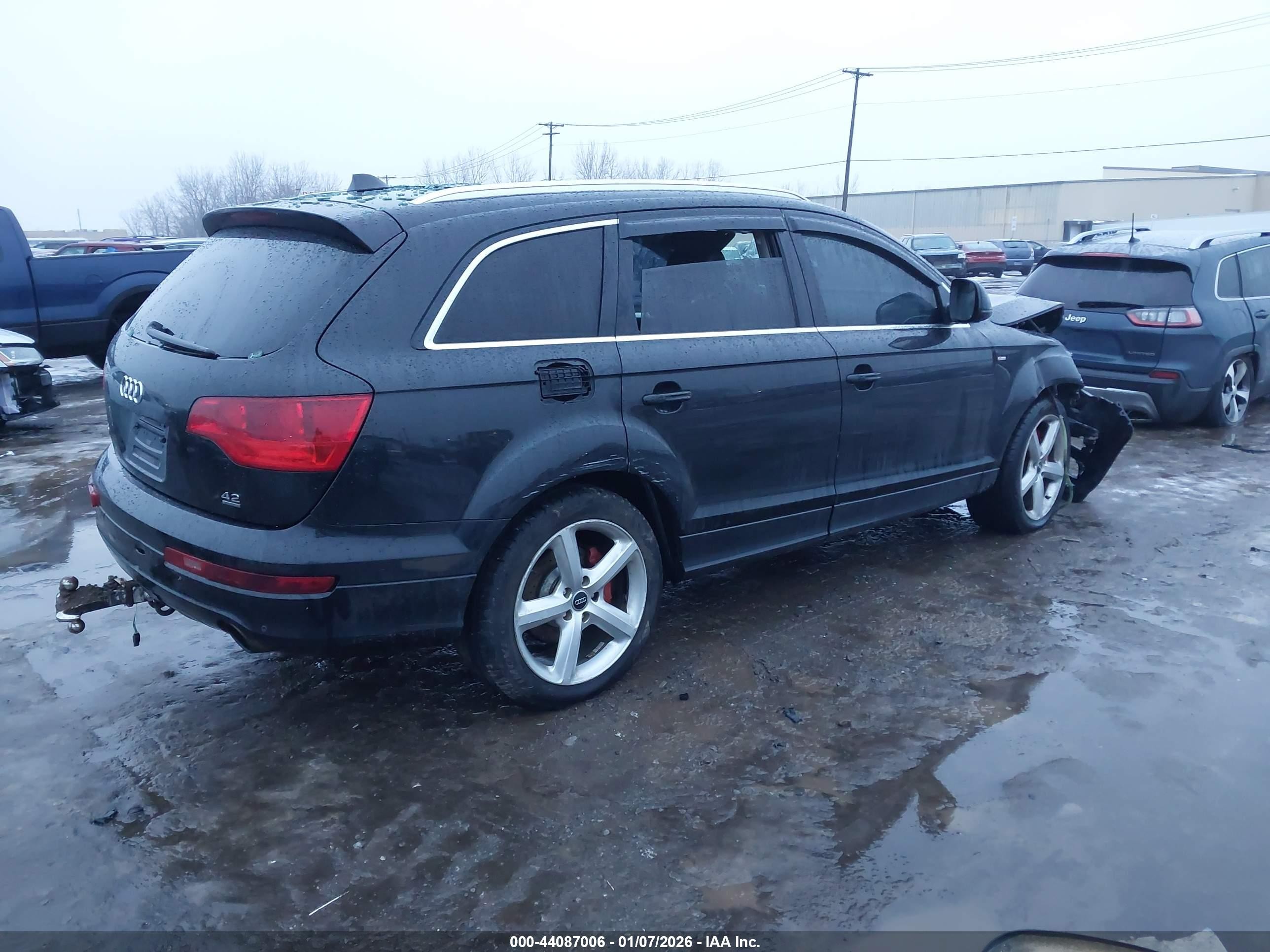 2007 Audi Q7 4.2 Premium Black vin: WA1EV74L67D066585