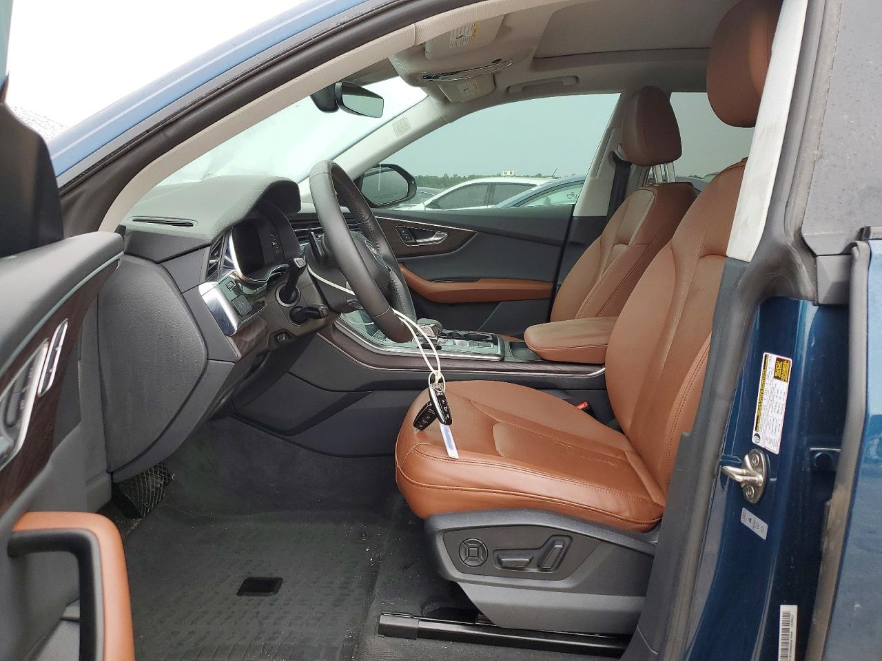 2020 Audi Q8 Premium Plus S-line Blue vin: WA1EVAF12LD026197