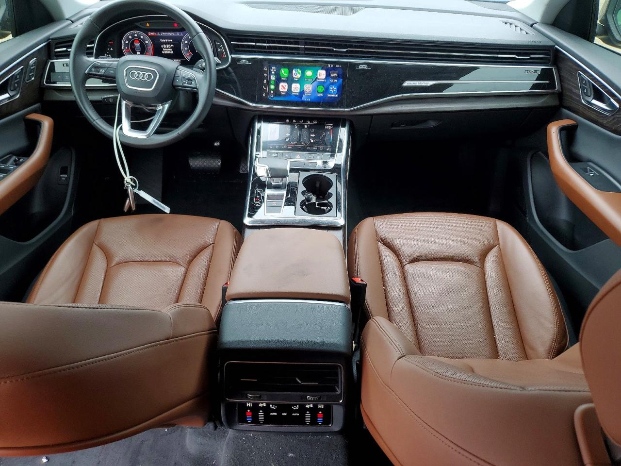 2020 Audi Q8 Premium Plus S-line Blue vin: WA1EVAF12LD026197