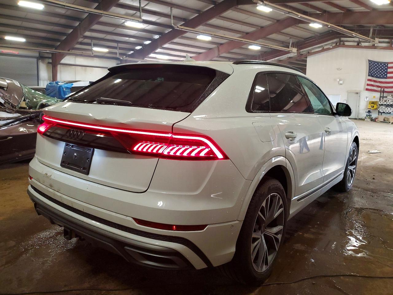 2021 Audi Q8 Premium Plus S-line White vin: WA1EVAF16MD038662