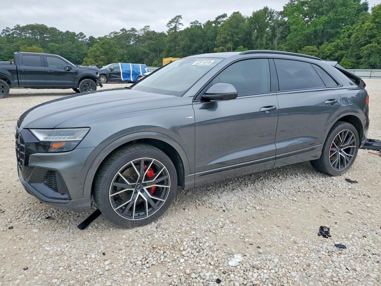 2019 Audi Q8 Premium Plus S-line Gray vin: WA1EVAF18KD027126