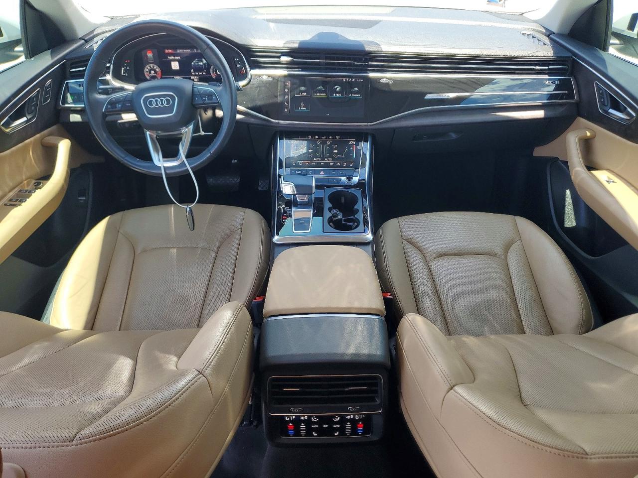 2020 Audi Q8 Premium Plus S-line White vin: WA1EVAF18LD007590