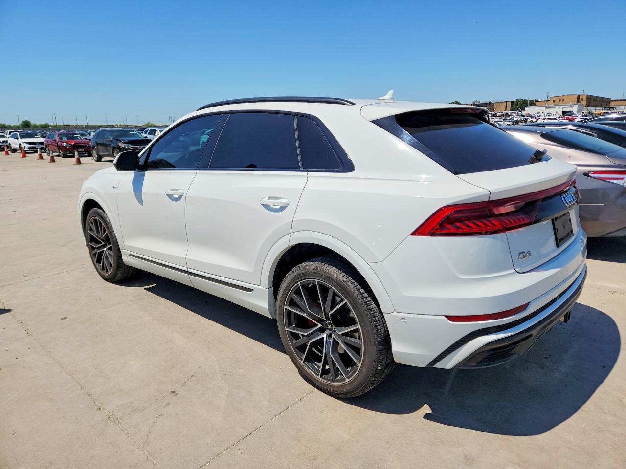 2023 Audi Q8 Premium Plus S-line White vin: WA1EVBF14PD023894