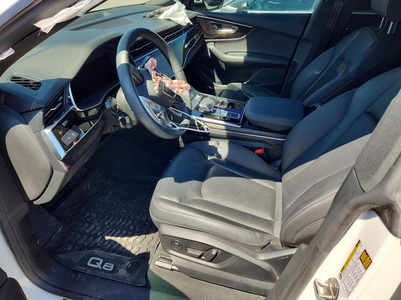 2023 Audi Q8 Premium Plus S-line White vin: WA1EVBF14PD023894