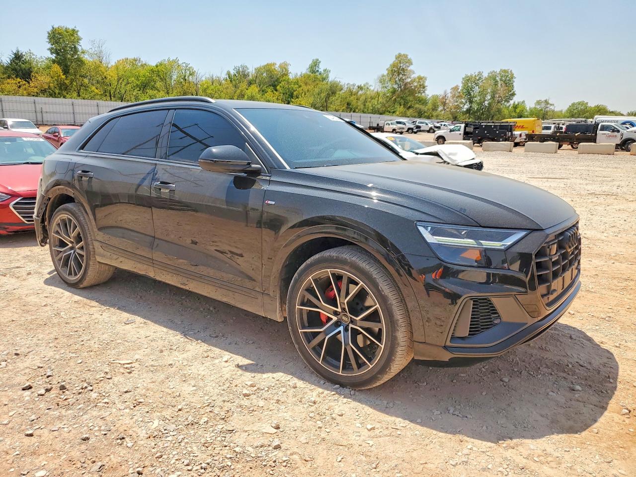 2022 Audi Q8 Premium Plus S-line Черный vin: WA1EVBF16ND034618