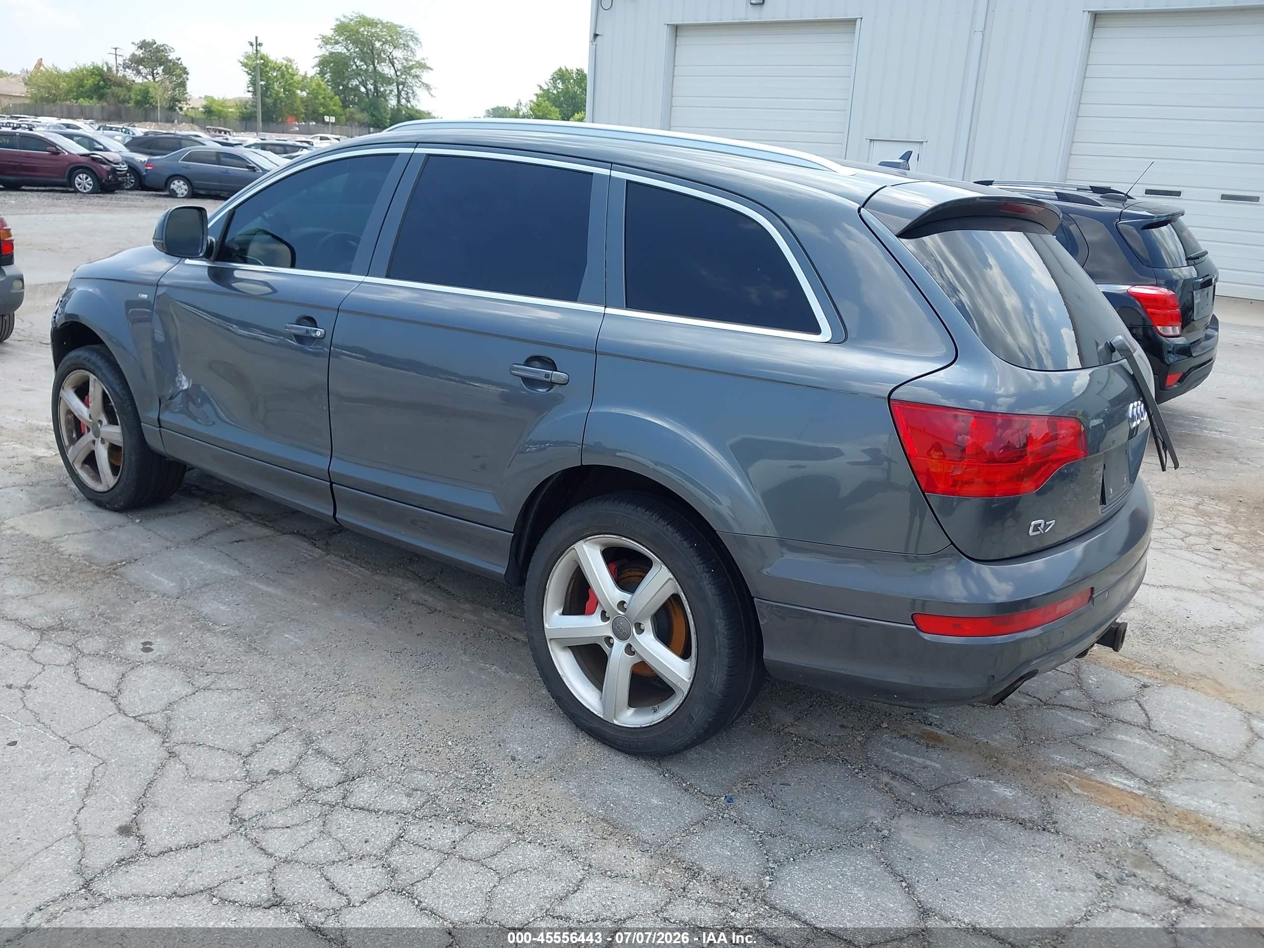 2007 Audi Q7 3.6 Premium Серый vin: WA1EY74L07D072812