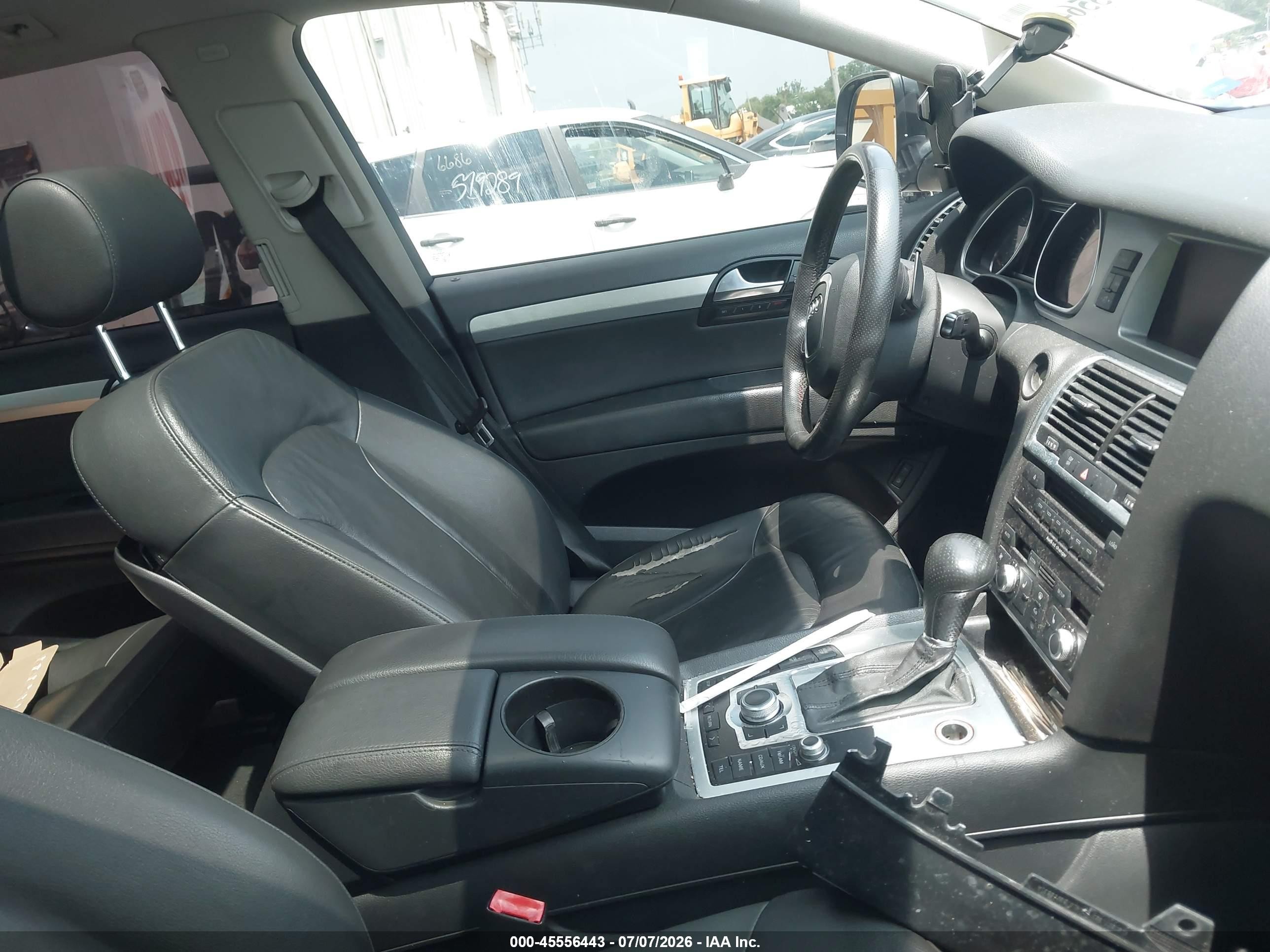 2007 Audi Q7 3.6 Premium Серый vin: WA1EY74L07D072812