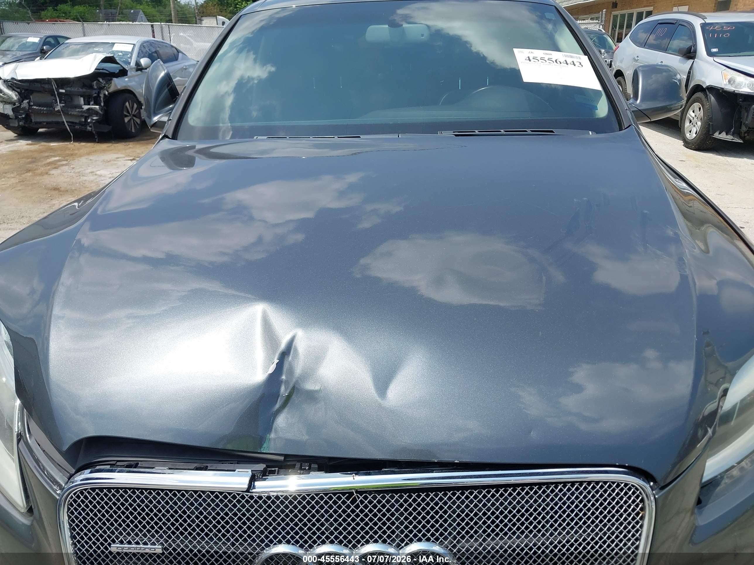 2007 Audi Q7 3.6 Premium Серый vin: WA1EY74L07D072812