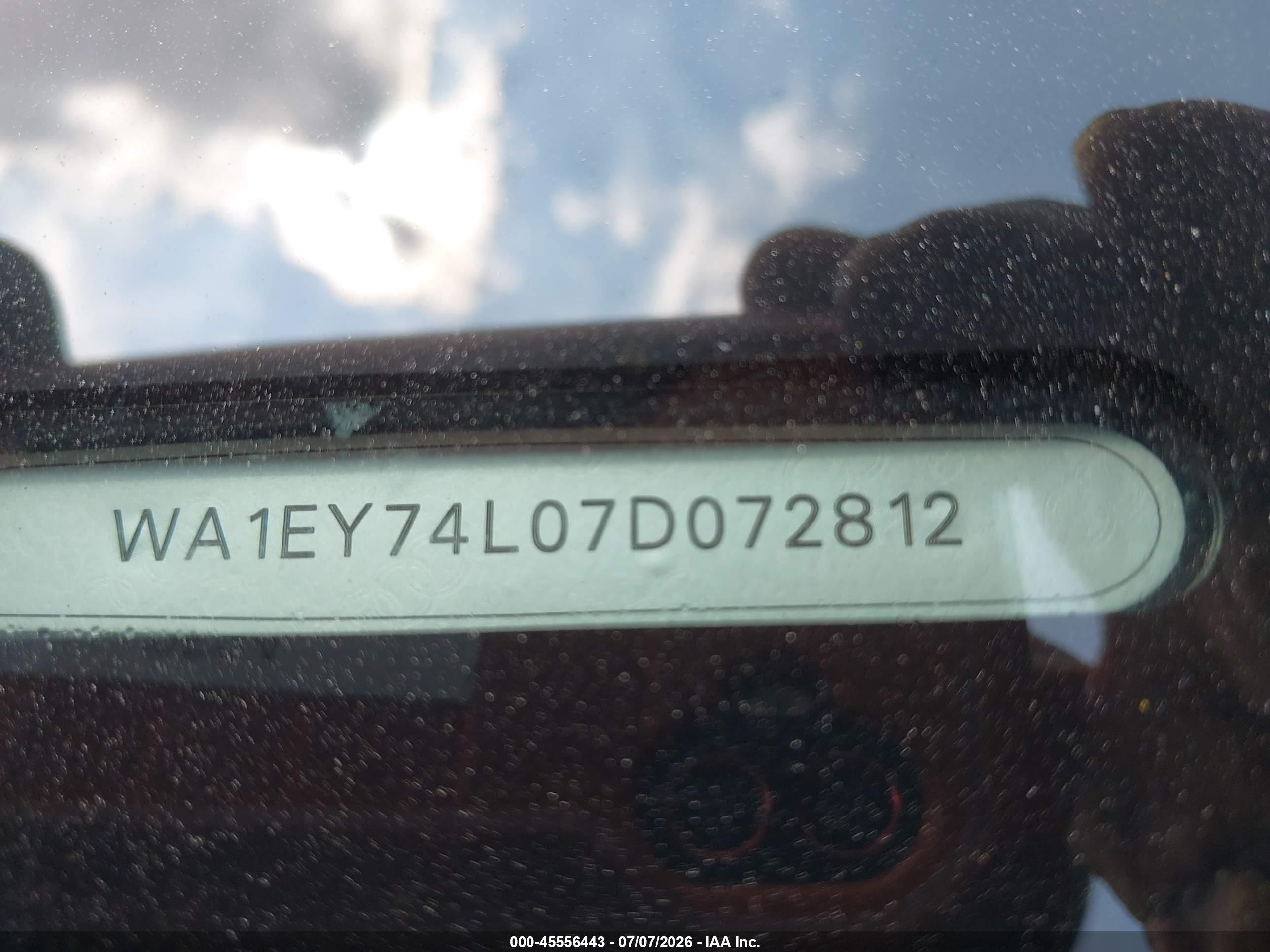 2007 Audi Q7 3.6 Premium Серый vin: WA1EY74L07D072812