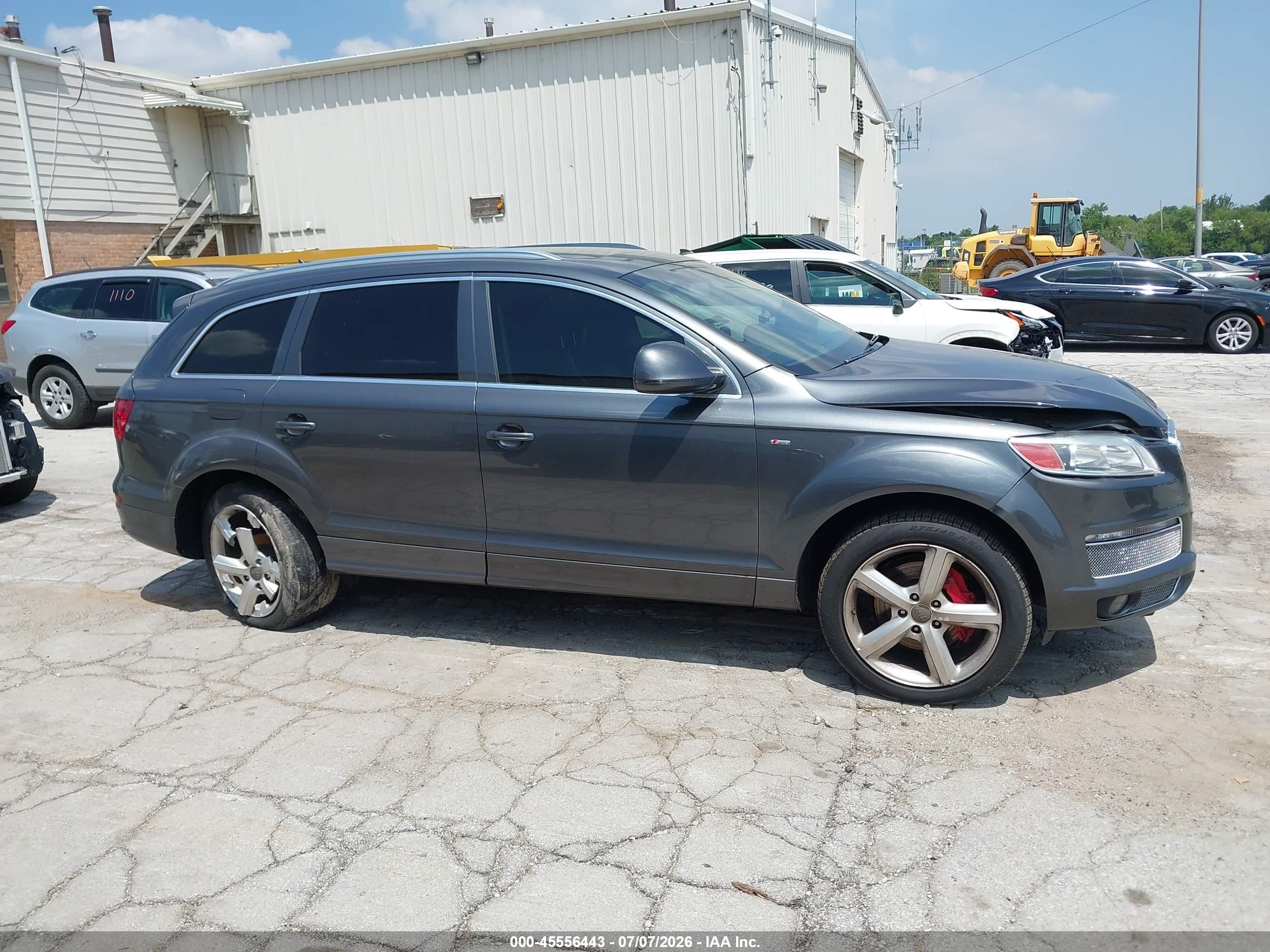 2007 Audi Q7 3.6 Premium Серый vin: WA1EY74L07D072812