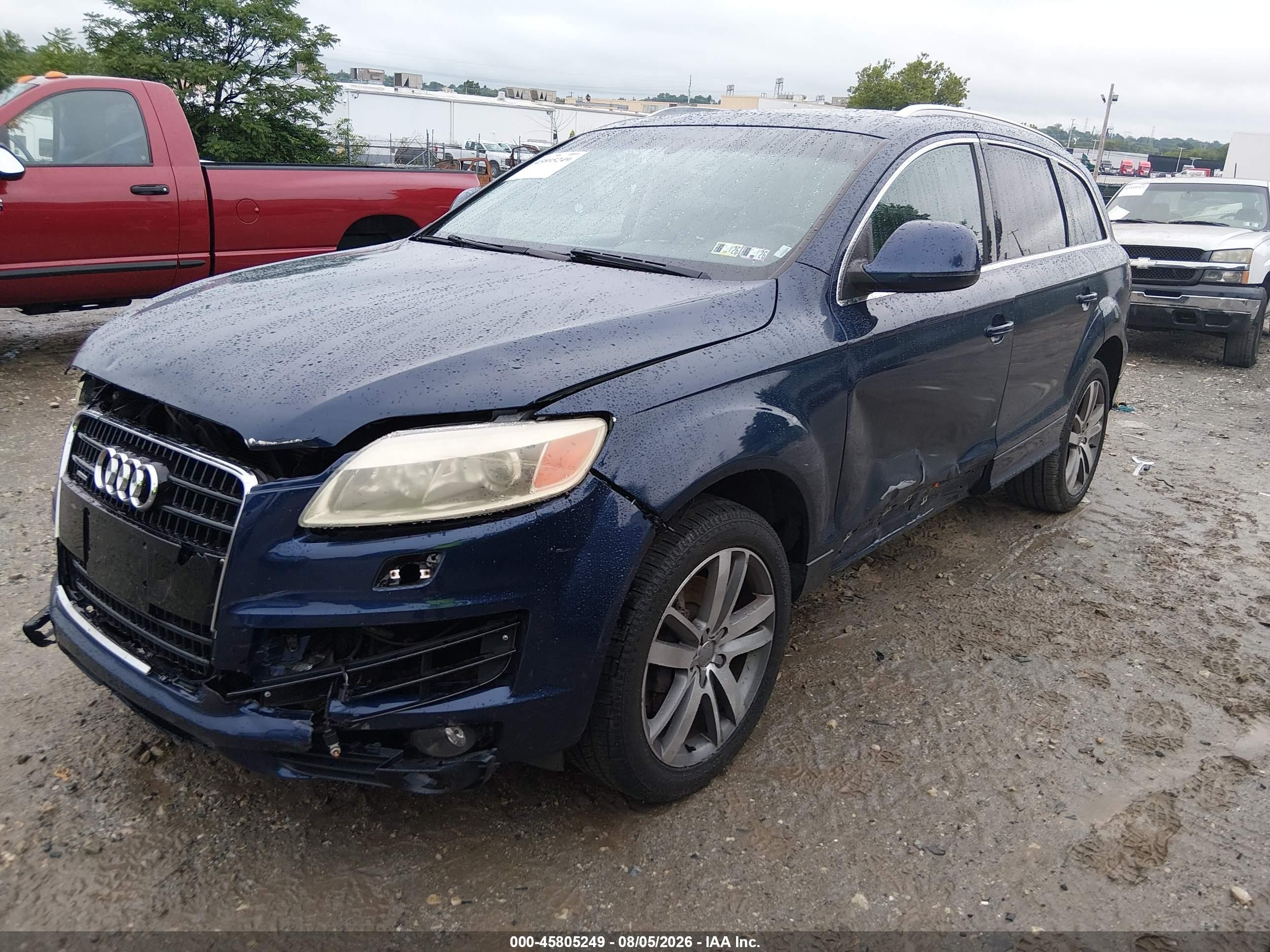 2009 Audi Q7 3.6 Premium Blue vin: WA1EY74L49D001289