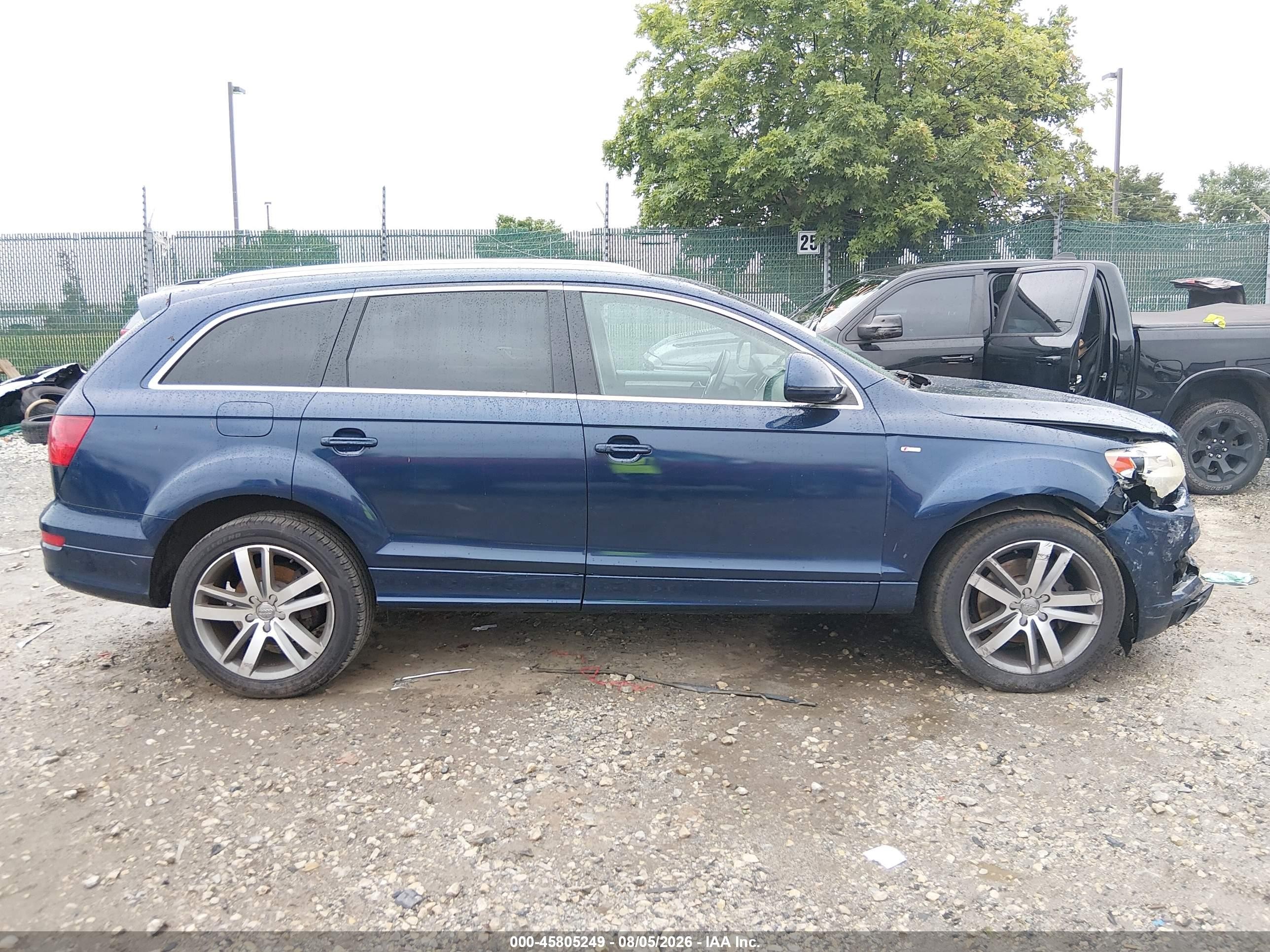 2009 Audi Q7 3.6 Premium Blue vin: WA1EY74L49D001289