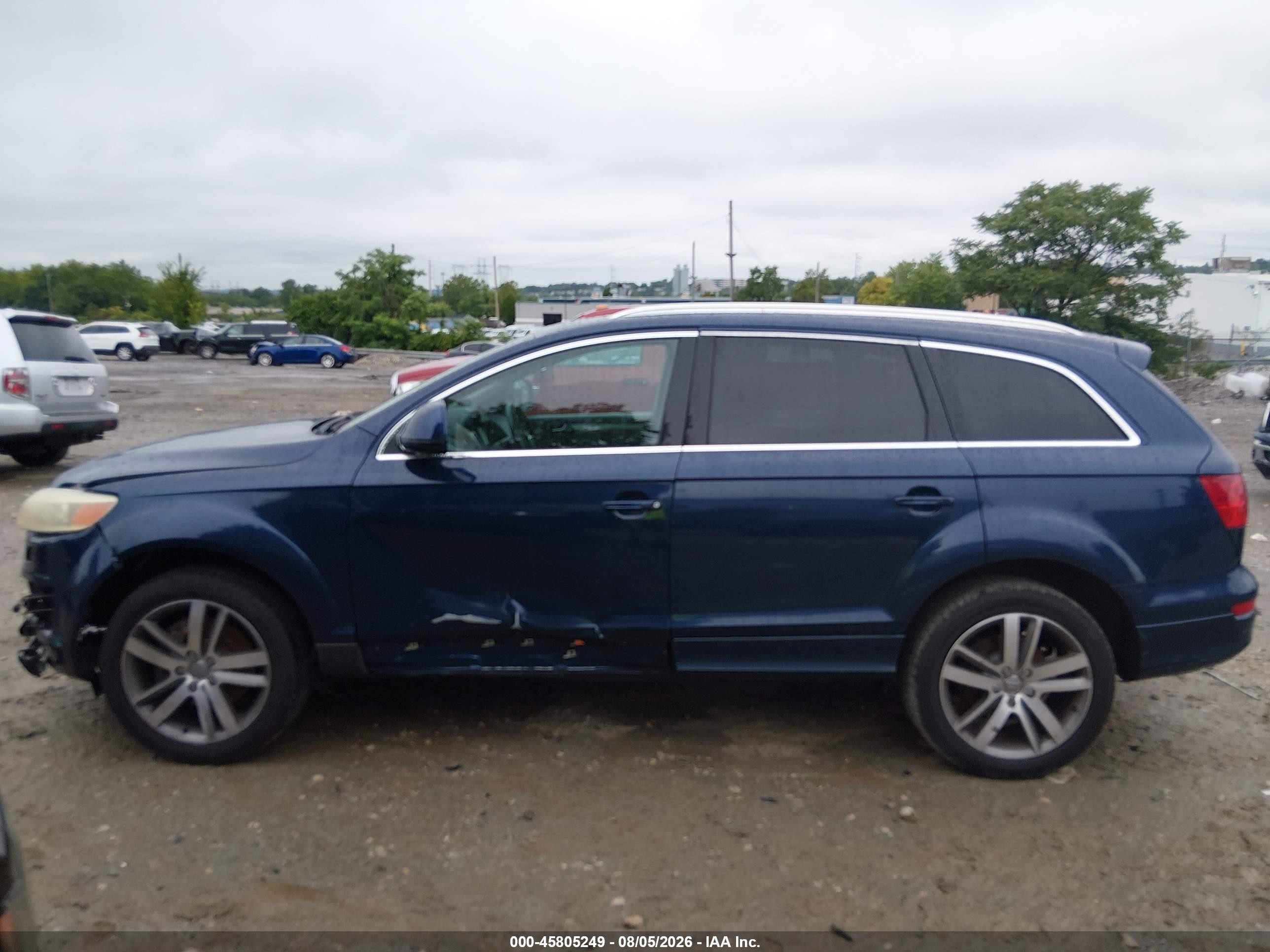2009 Audi Q7 3.6 Premium Blue vin: WA1EY74L49D001289