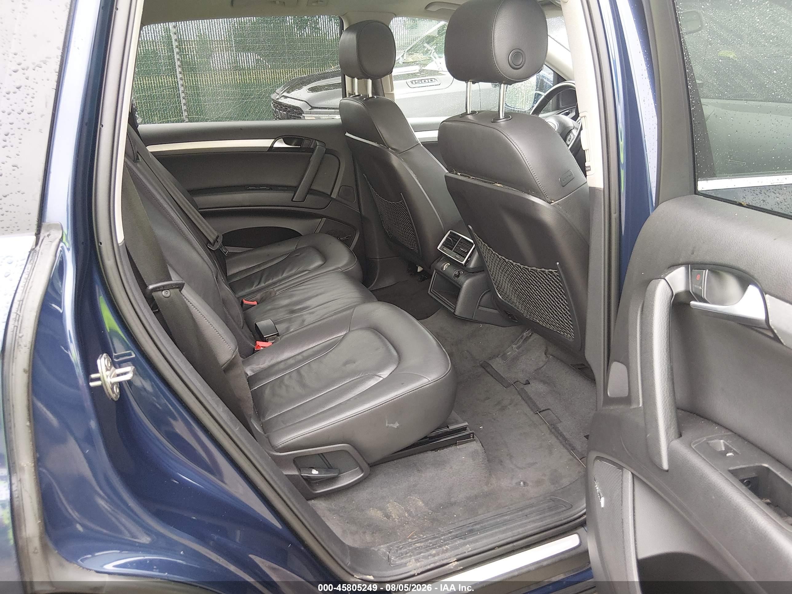 2009 Audi Q7 3.6 Premium Blue vin: WA1EY74L49D001289