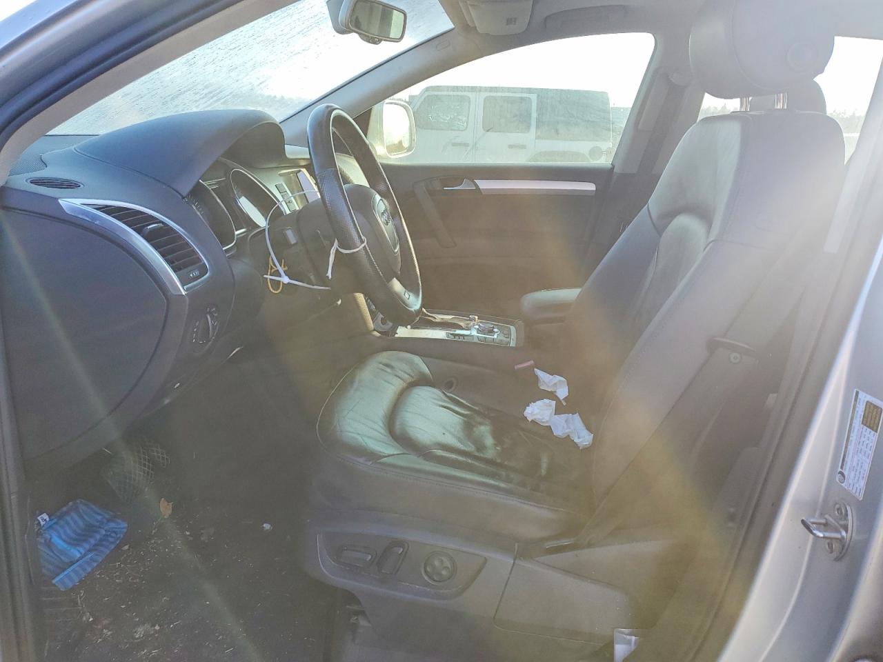 2007 Audi Q7 Silver vin: WA1EY74L77D039659