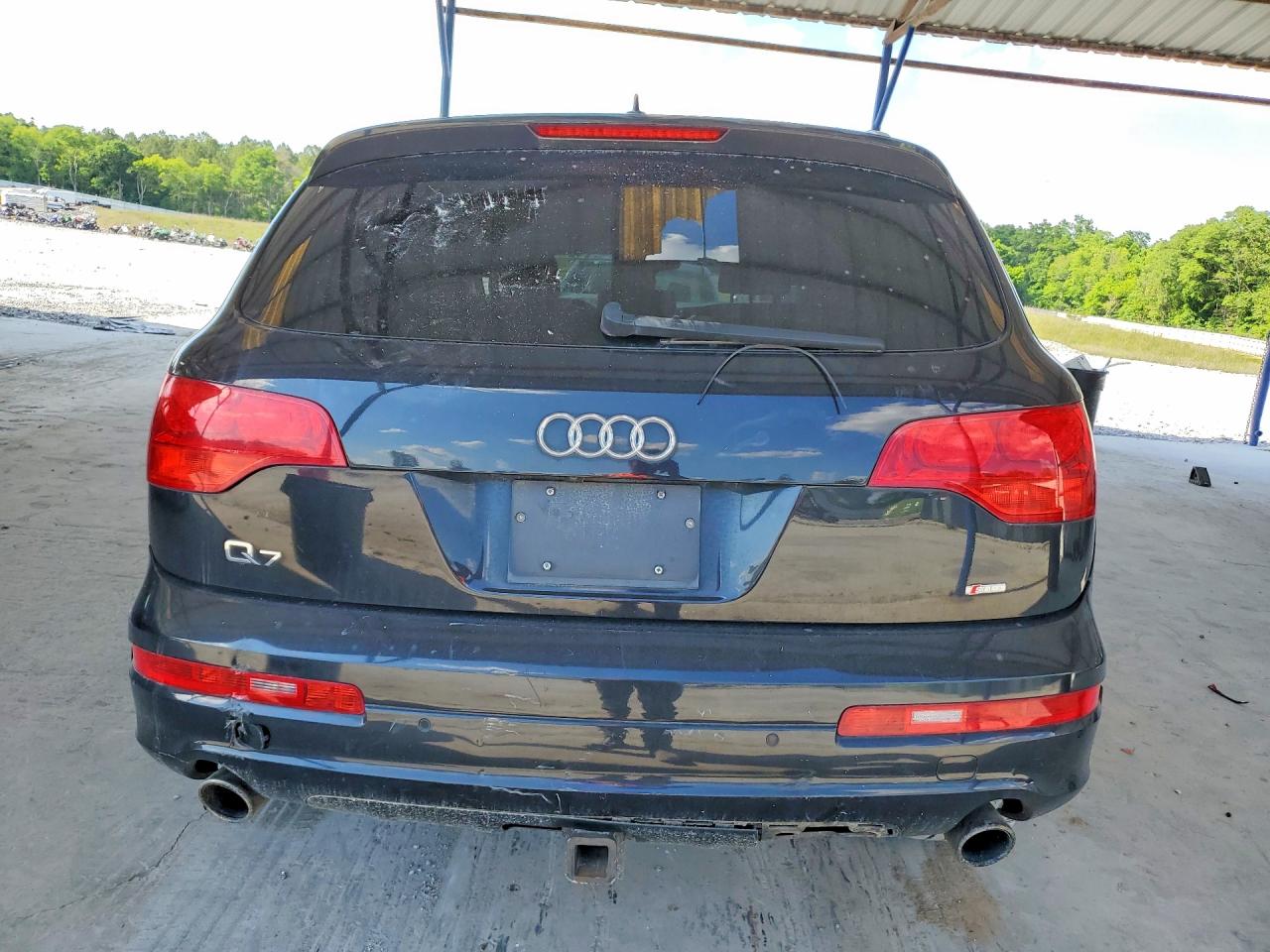 2008 Audi Q7 3.6 Quattro Premium S-line Black vin: WA1EY74L78D010843
