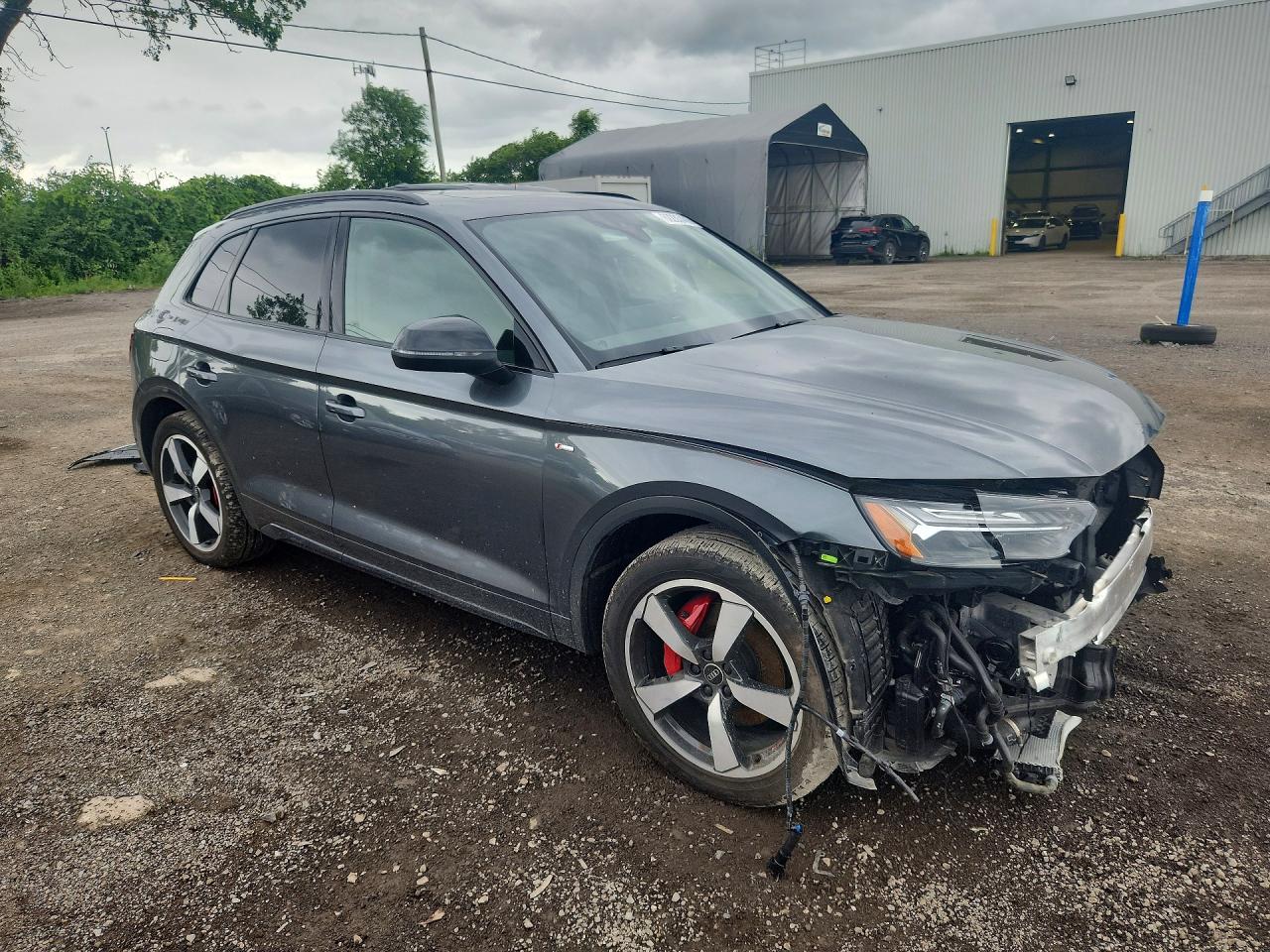 2025 Audi Q5 E Prestige 55 Gray vin: WA1F2AFY6S2039314