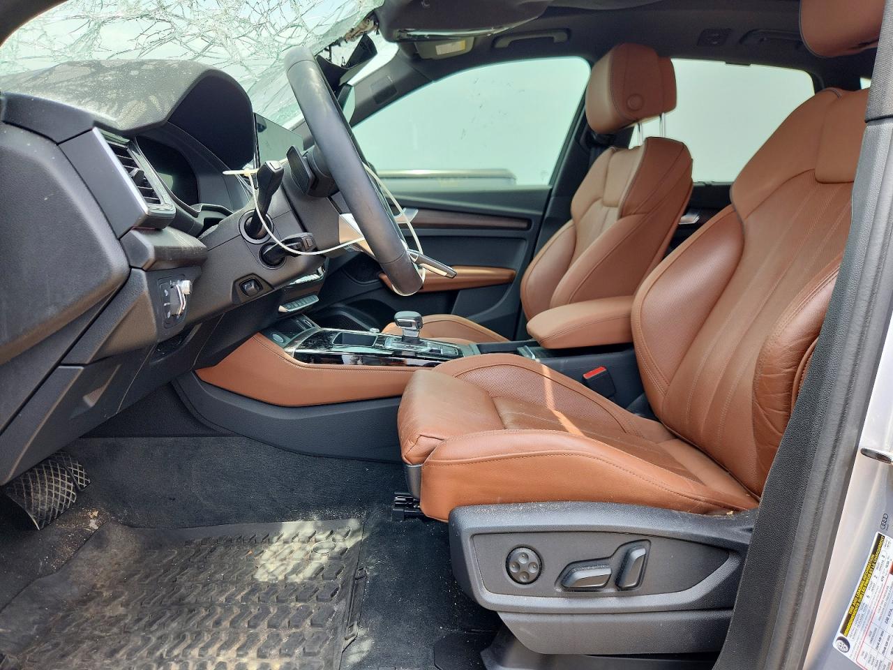 2023 Audi Q5 Prestige 45 Silver vin: WA1FAAFY0P2178235