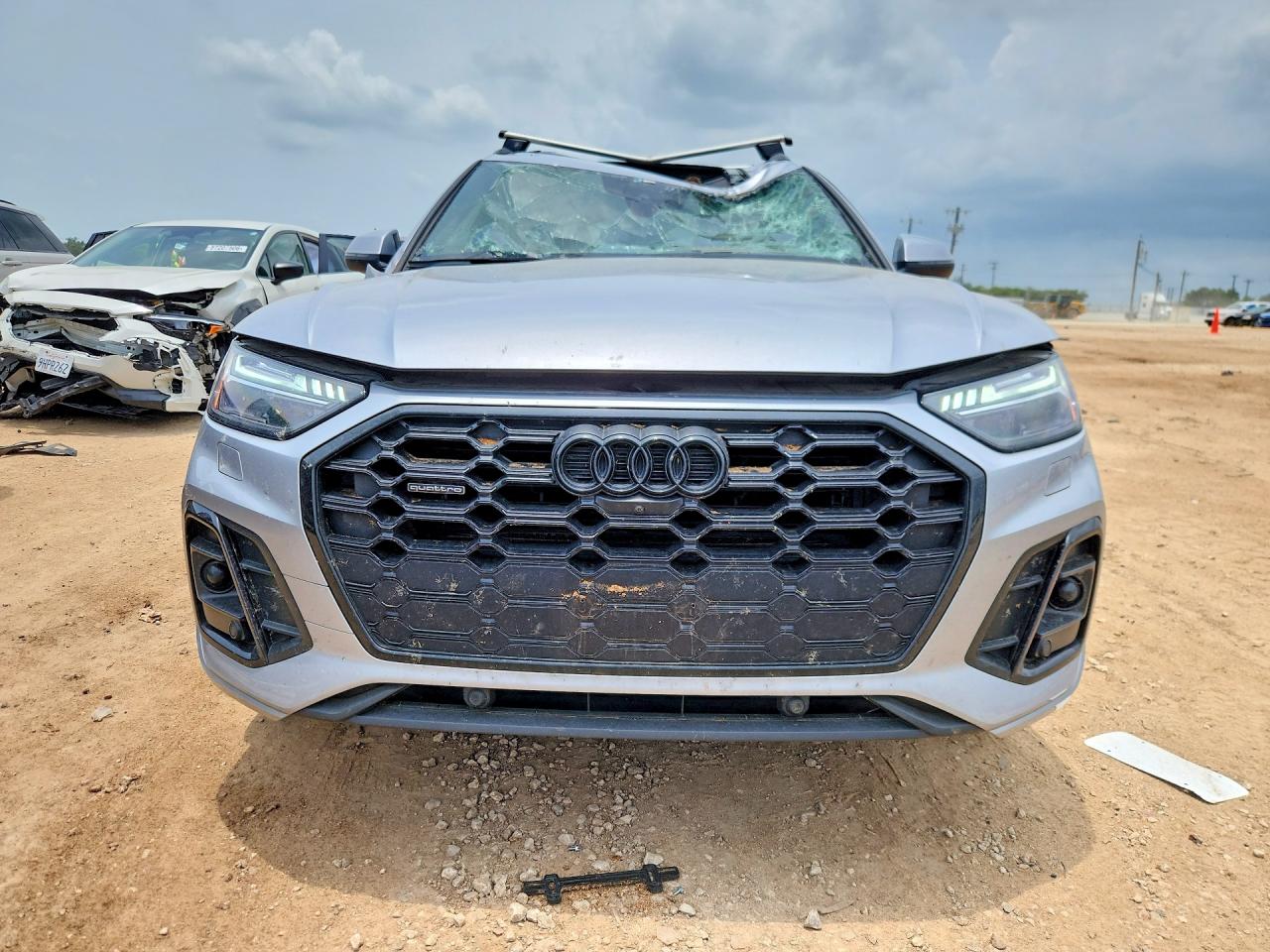 2023 Audi Q5 Prestige 45 Silver vin: WA1FAAFY0P2178235