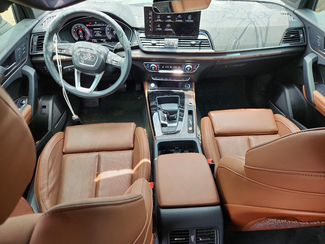 2023 Audi Q5 Prestige 45 Silver vin: WA1FAAFY0P2178235