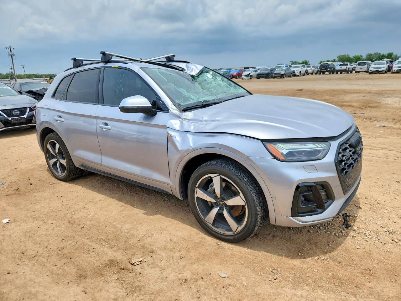 2023 Audi Q5 Prestige 45 Silver vin: WA1FAAFY0P2178235