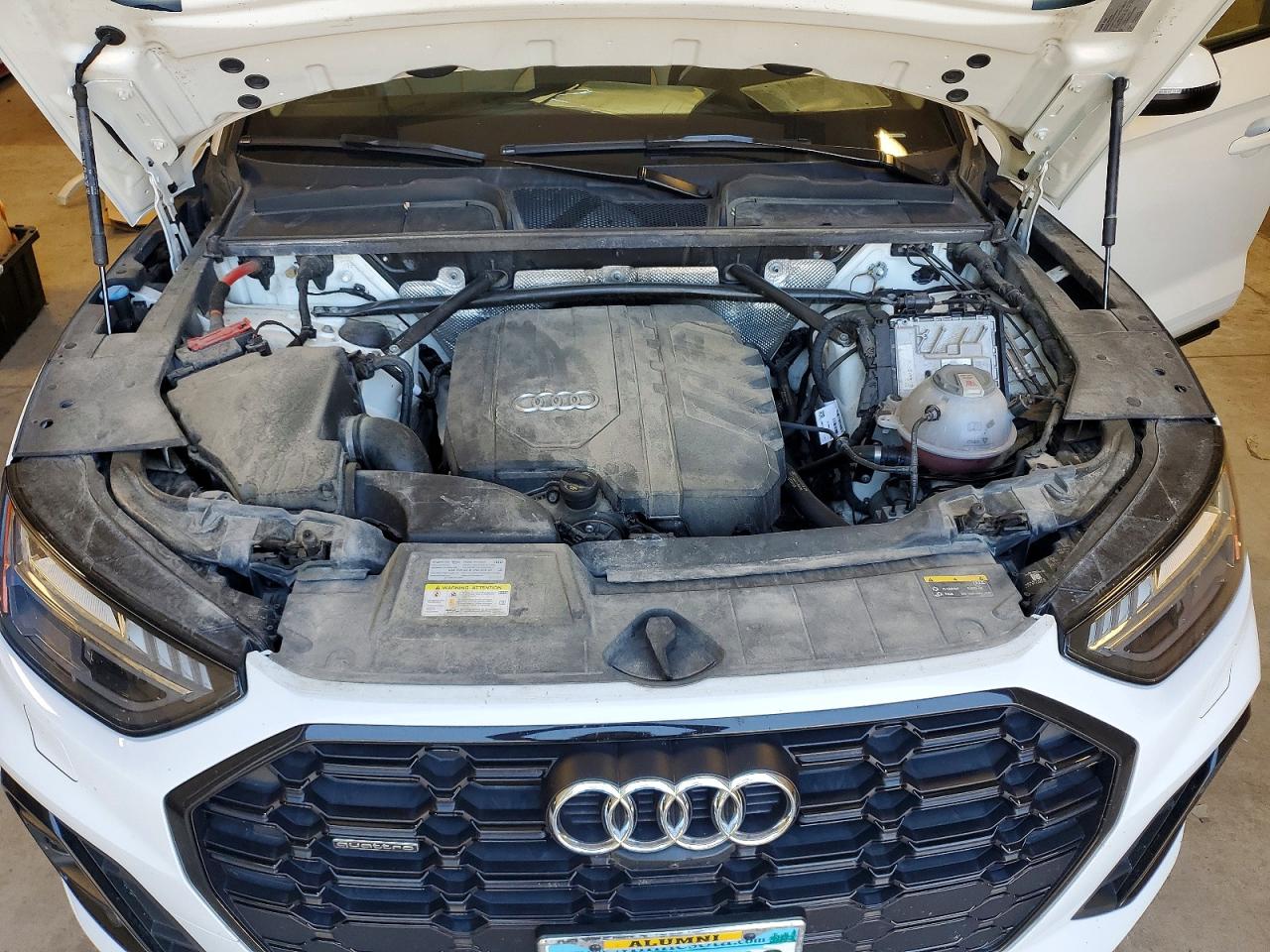 2022 Audi Q5 Prestige 45 White vin: WA1FAAFY2N2003126
