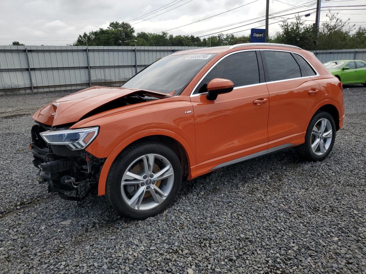 2020 Audi Q3 Prestige S-line Orange vin: WA1FECF32L1030026
