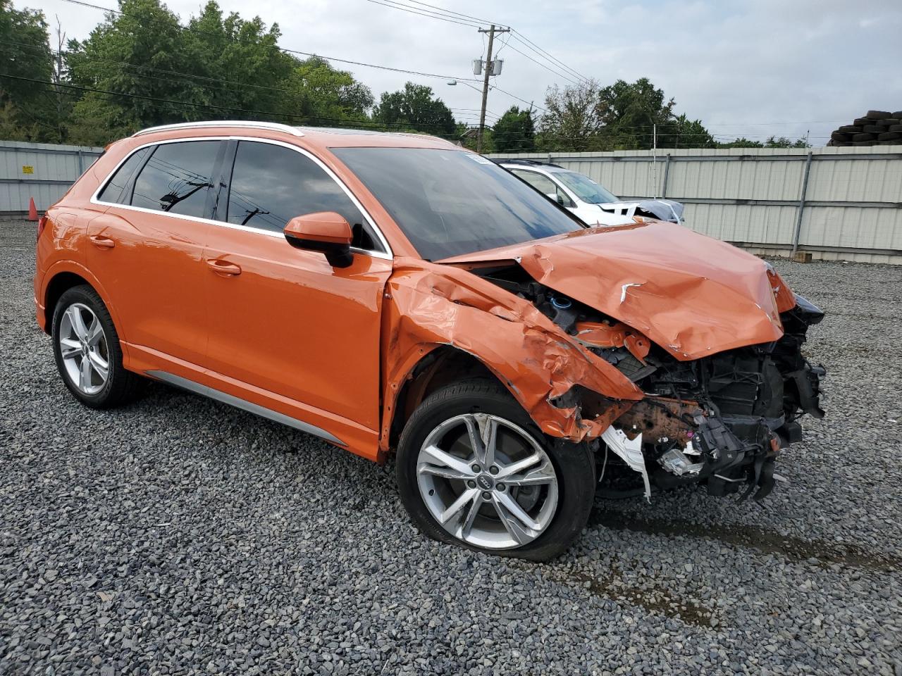 2020 Audi Q3 Prestige S-line Orange vin: WA1FECF32L1030026
