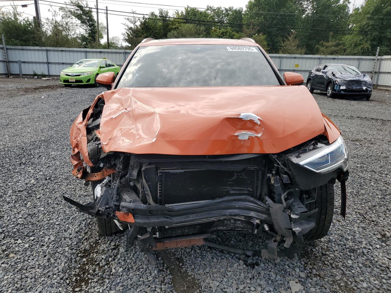 2020 Audi Q3 Prestige S-line Orange vin: WA1FECF32L1030026
