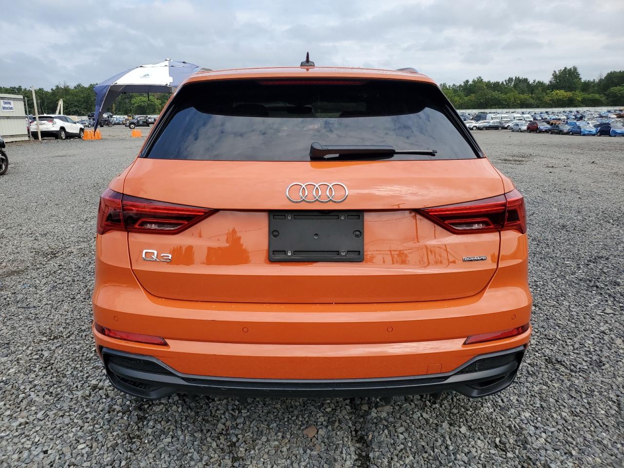2020 Audi Q3 Prestige S-line Orange vin: WA1FECF32L1030026