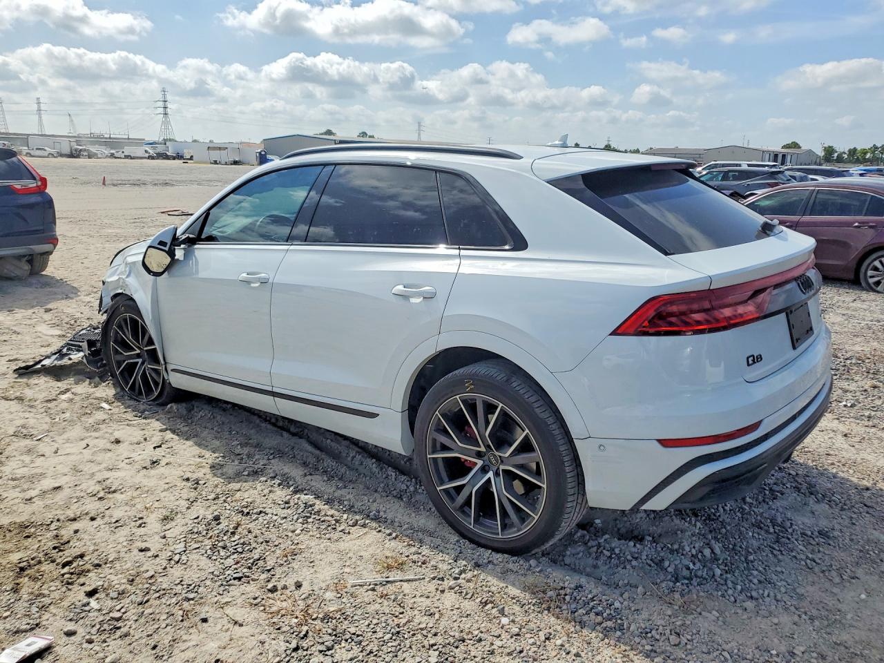2022 Audi Q8 Prestige S-line White vin: WA1FVBF19ND021916