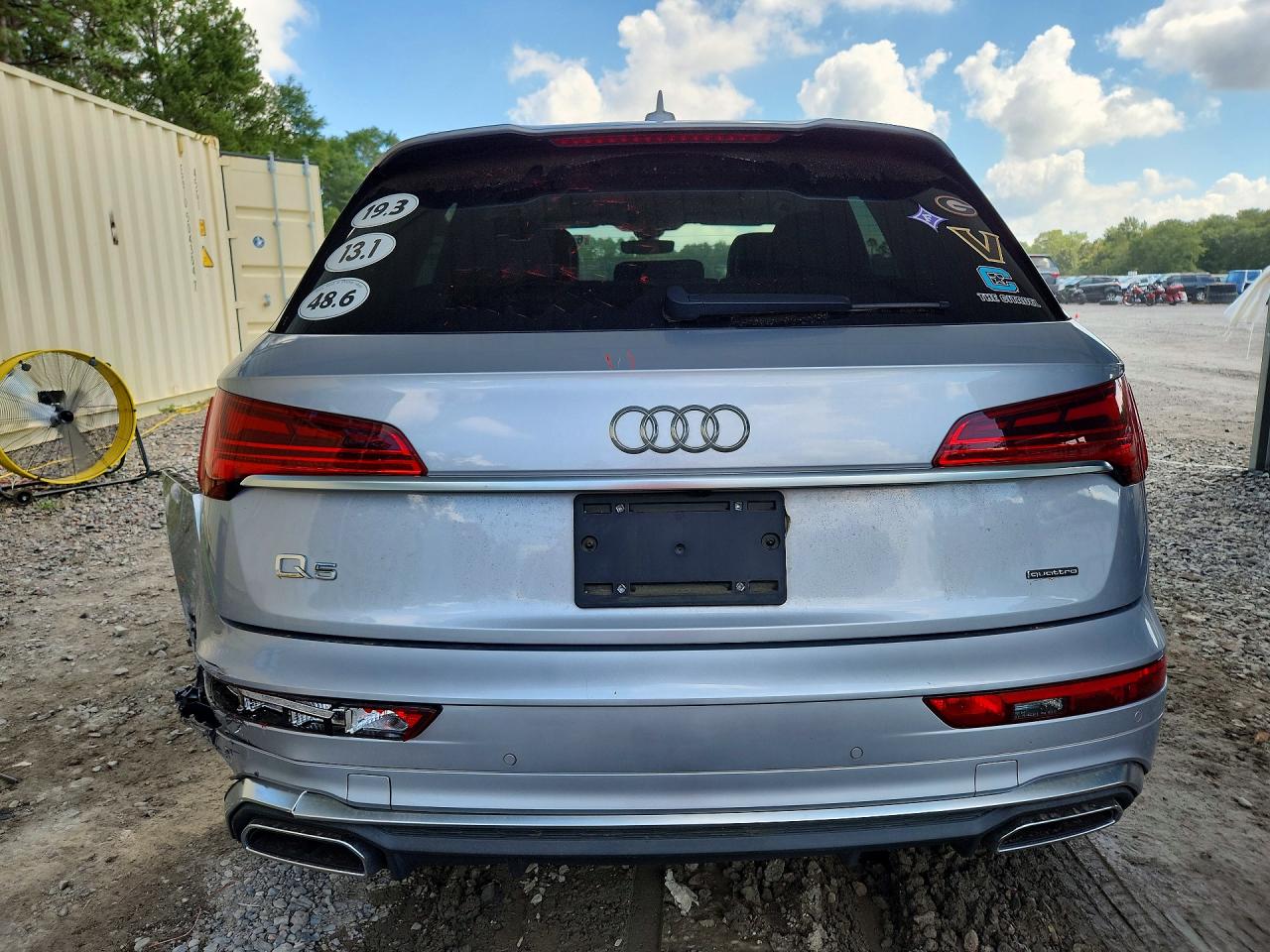 2022 Audi Q5 Premium 45 Silver vin: WA1GAAFY0N2140067