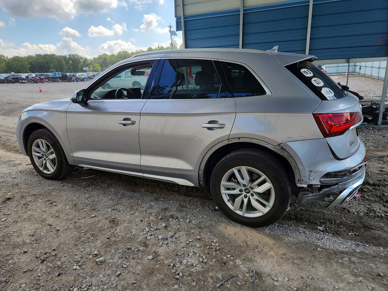2022 Audi Q5 Premium 45 Silver vin: WA1GAAFY0N2140067