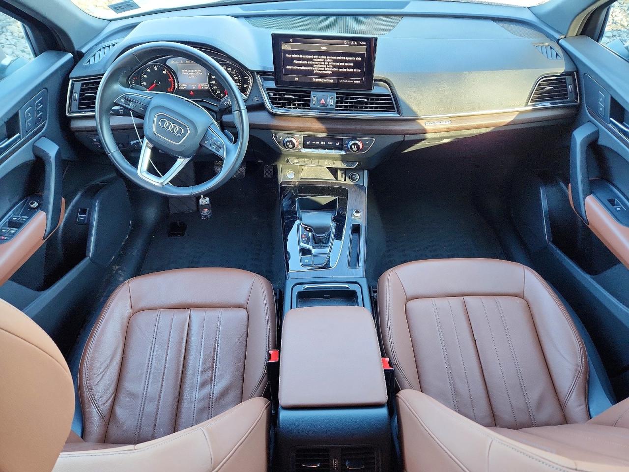 2022 Audi Q5 Premium 45 Серебряный vin: WA1GAAFY5N2080545