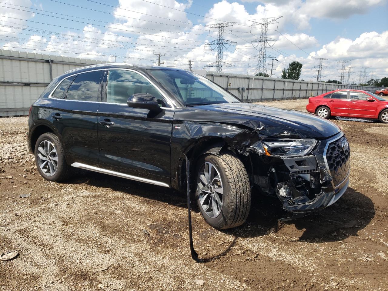 2024 Audi Q5 Premium 45 Black vin: WA1GAAFY5R2143374
