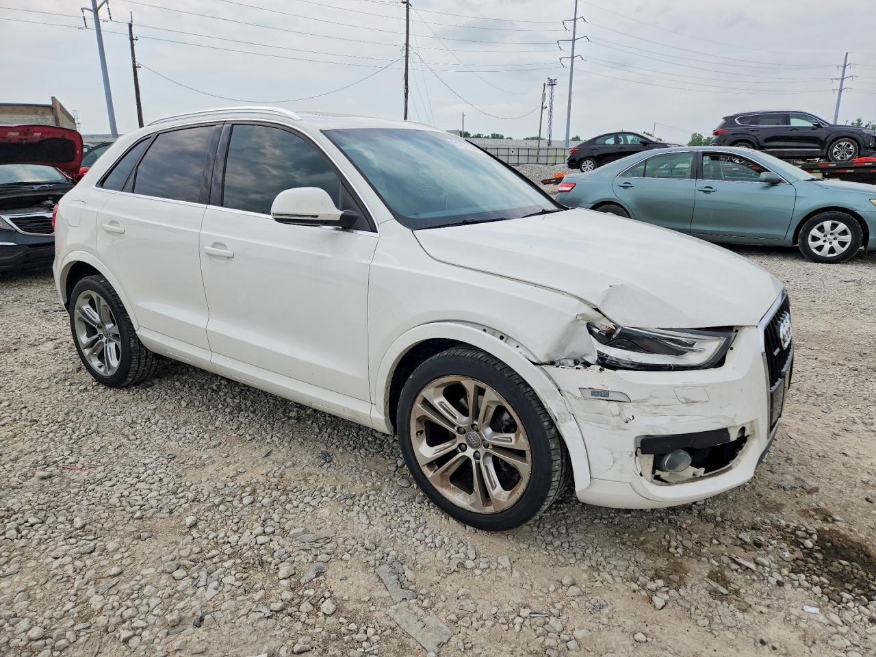 2015 Audi Q3 Prestige White vin: WA1GFCFS2FR008977