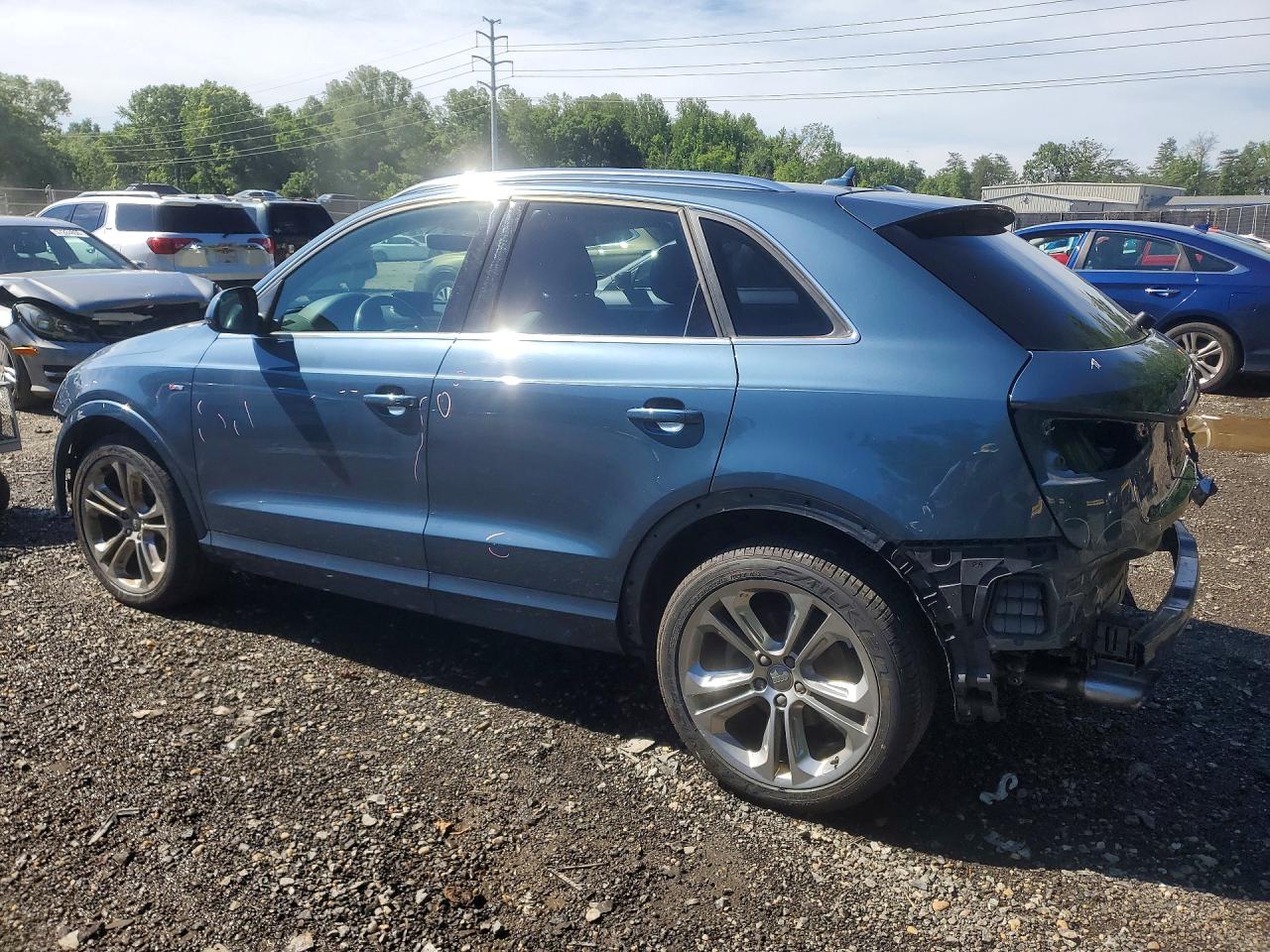 2016 Audi Q3 Prestige Blue vin: WA1GFCFS2GR012058