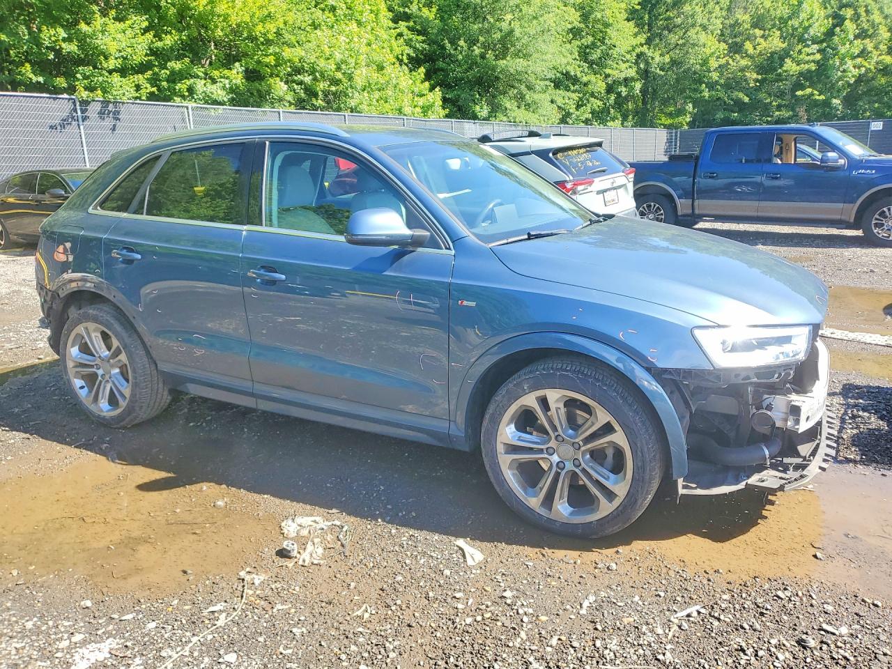 2016 Audi Q3 Prestige Blue vin: WA1GFCFS2GR012058