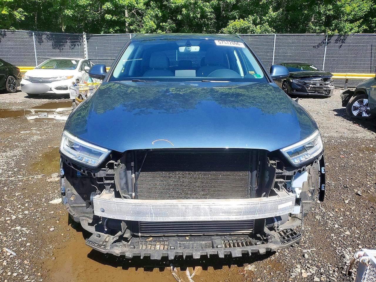 2016 Audi Q3 Prestige Blue vin: WA1GFCFS2GR012058