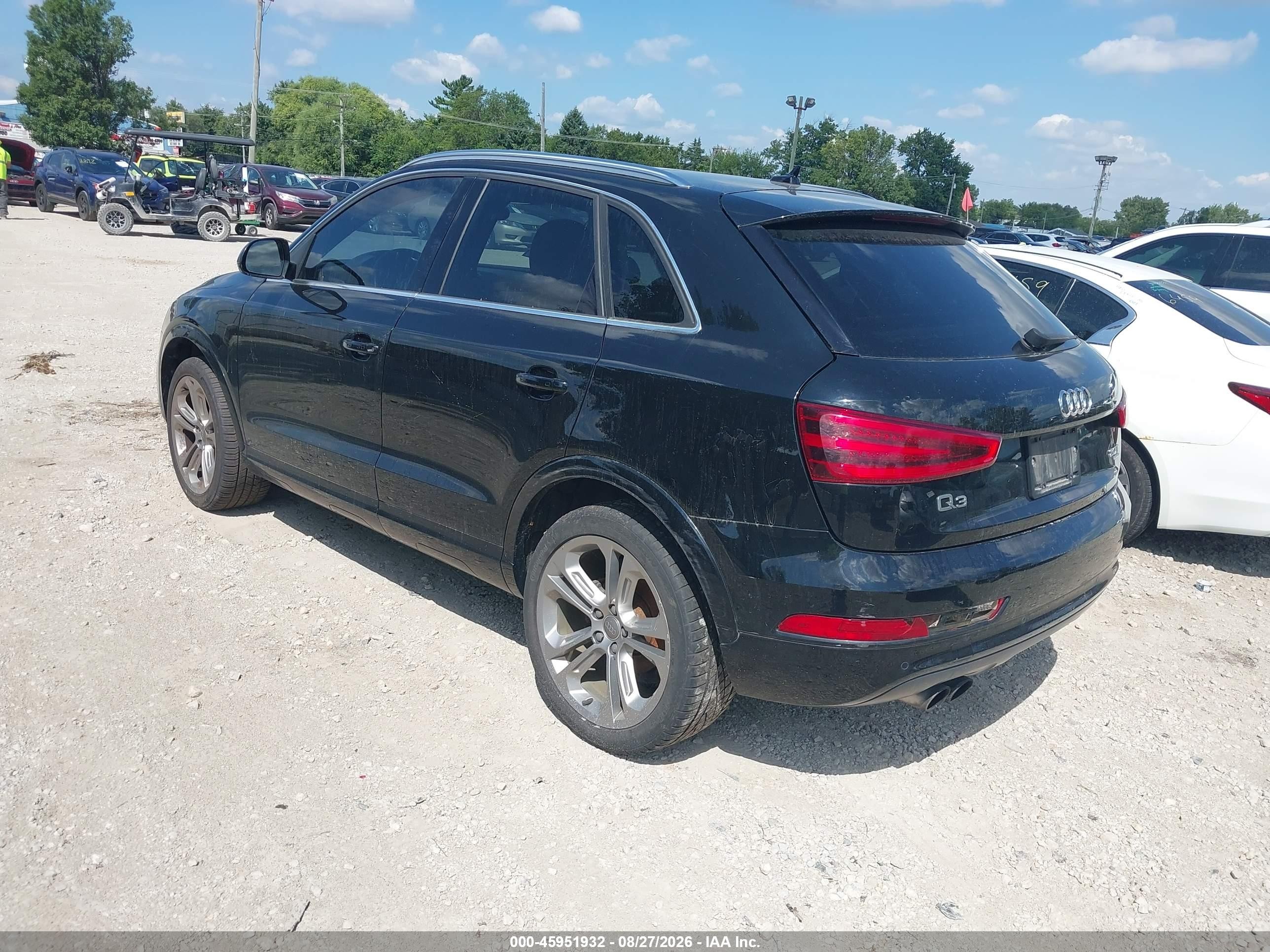 2015 Audi Q3 2.0t Premium Plus Black vin: WA1GFCFS3FR004114