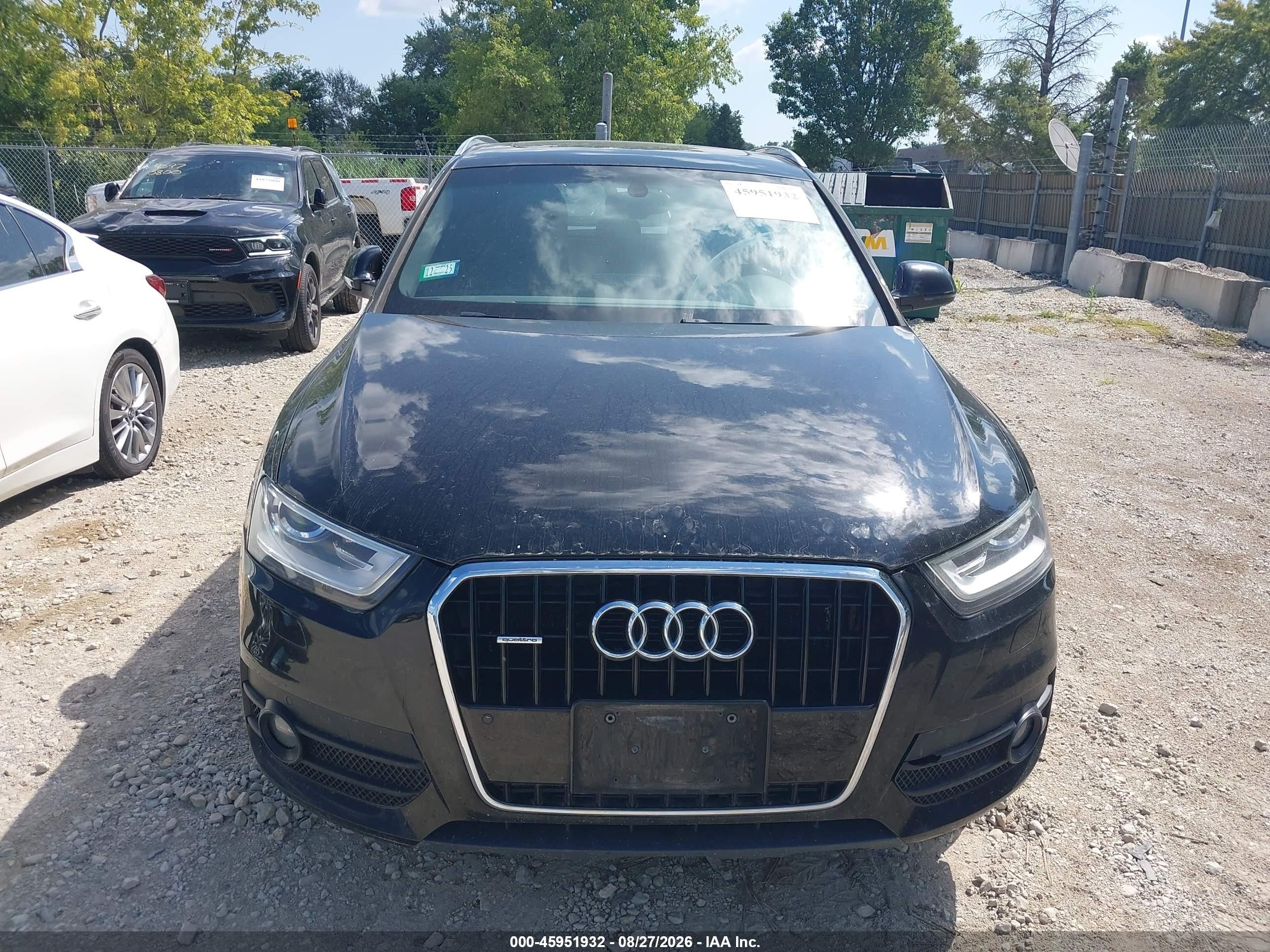 2015 Audi Q3 2.0t Premium Plus Black vin: WA1GFCFS3FR004114