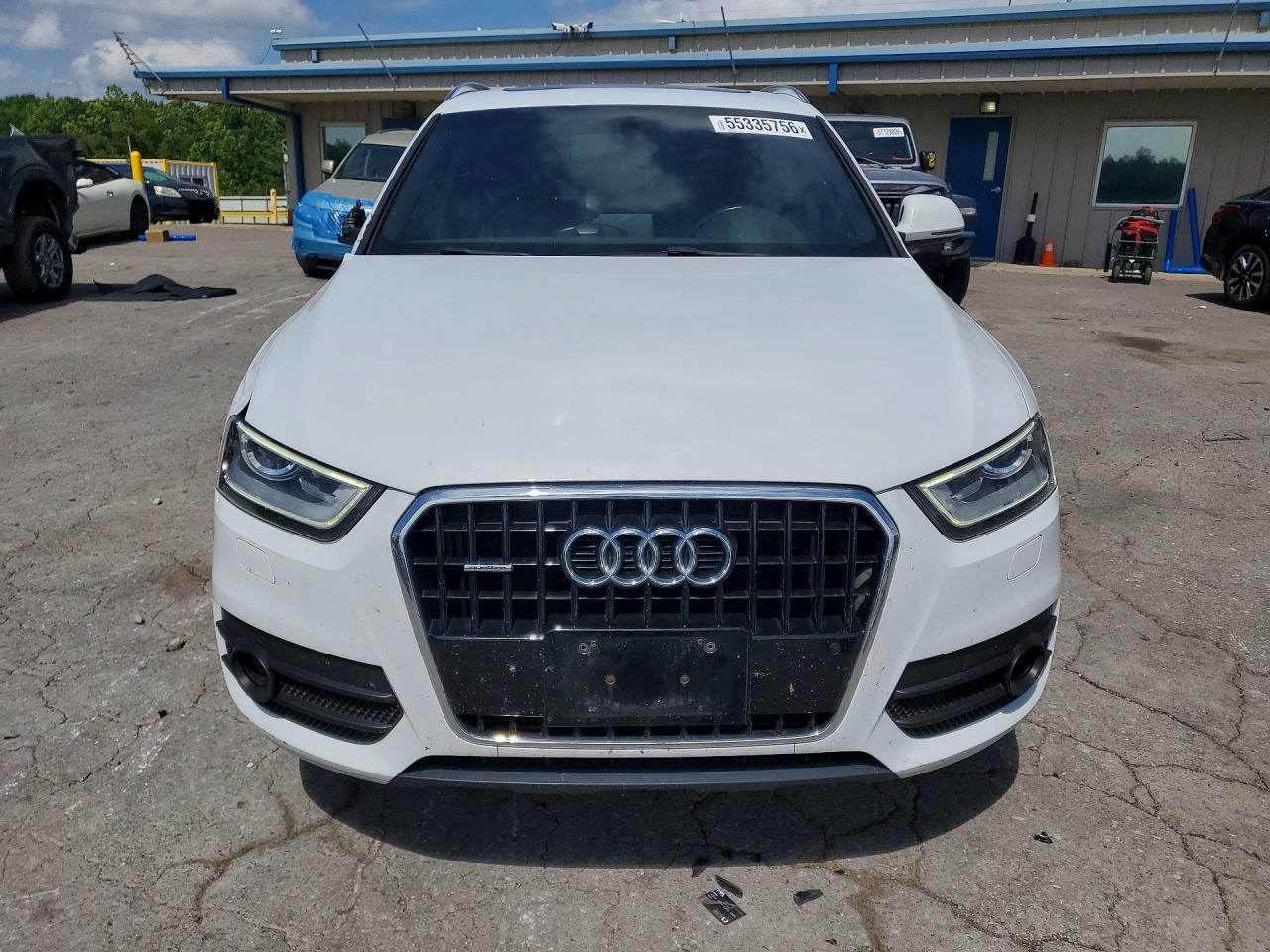 2015 Audi Q3 White vin: WA1GFCFS5FR007693