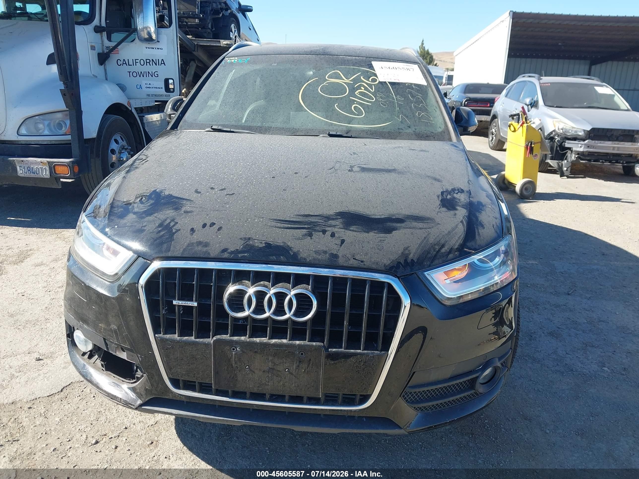 2015 Audi Q3 2.0t Premium Plus Black vin: WA1GFCFS5FR008987